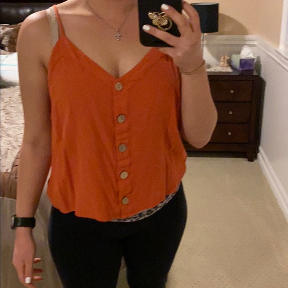 Orange tank